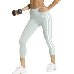Optime Essentials Workout 3-Stripes 3/4 Damen Tights
