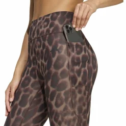 Optime Essentials Workout Leopard 7/8 Damen Tights