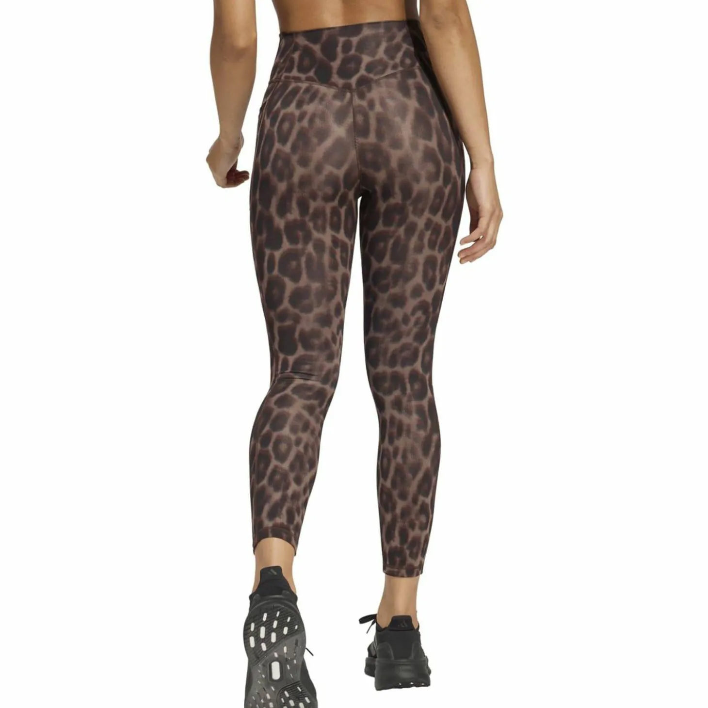 Optime Essentials Workout Leopard 7/8 Damen Tights
