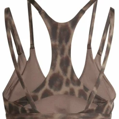 Optime Leopard Strappy Light Support Damen Sport-BH