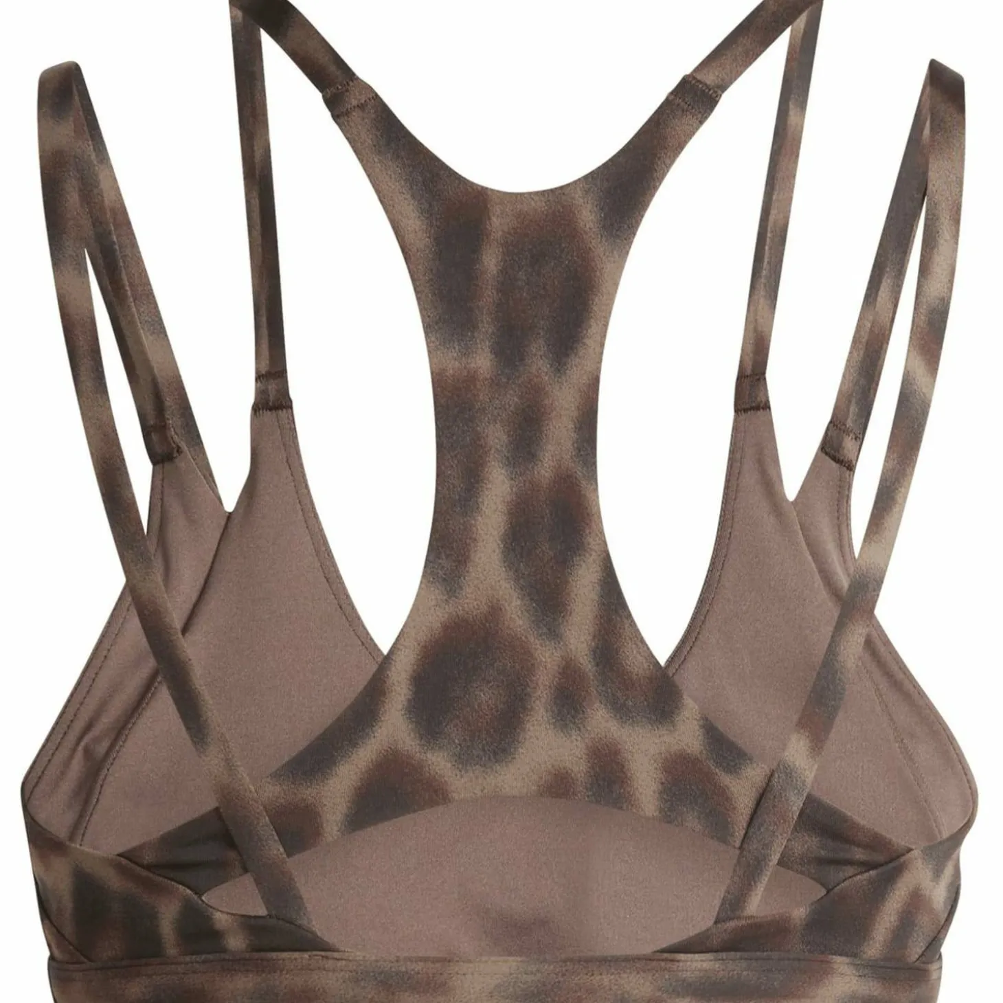 Optime Leopard Strappy Light Support Damen Sport-BH