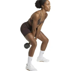 Optime Leopard Strappy Light Support Damen Sport-BH