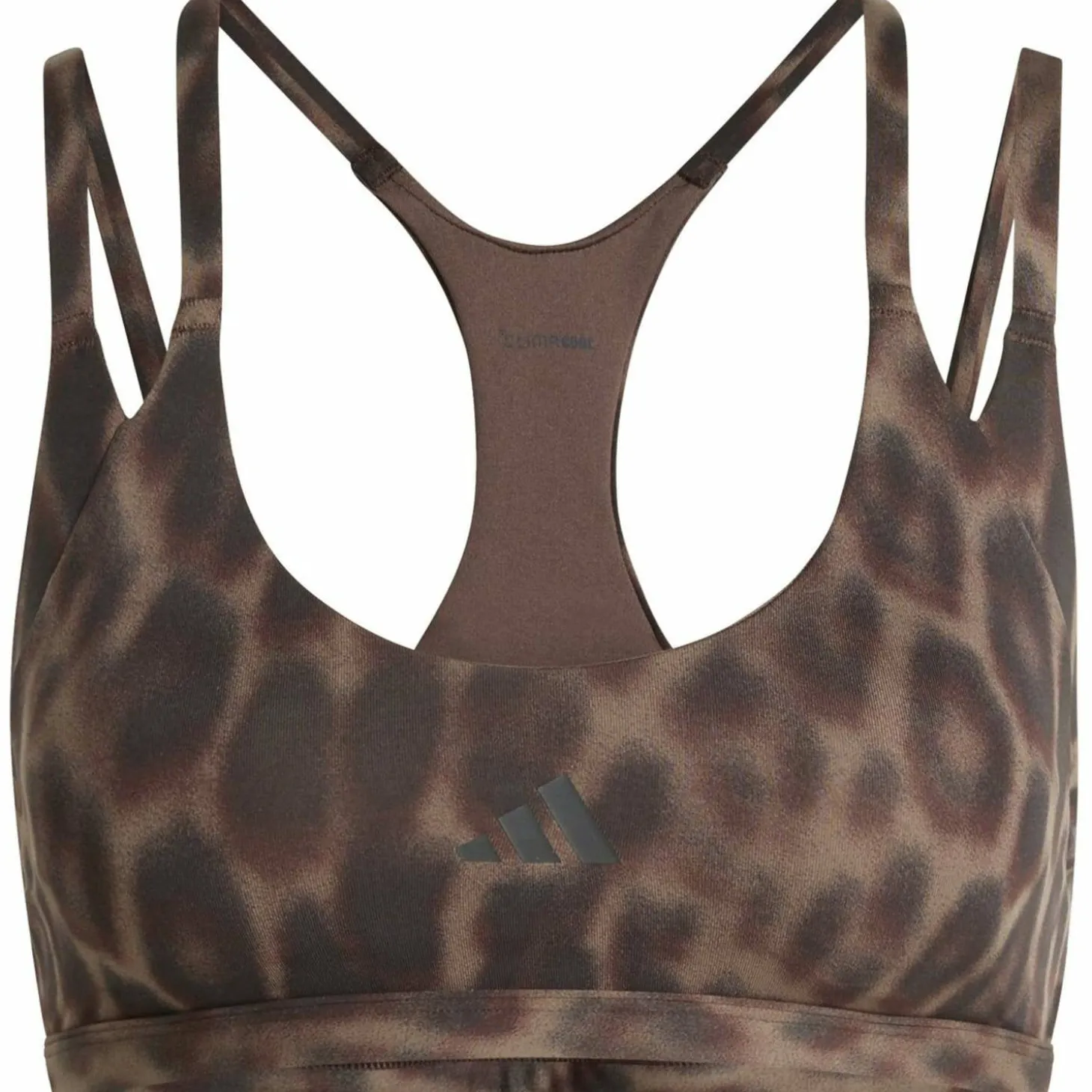 Optime Leopard Strappy Light Support Damen Sport-BH