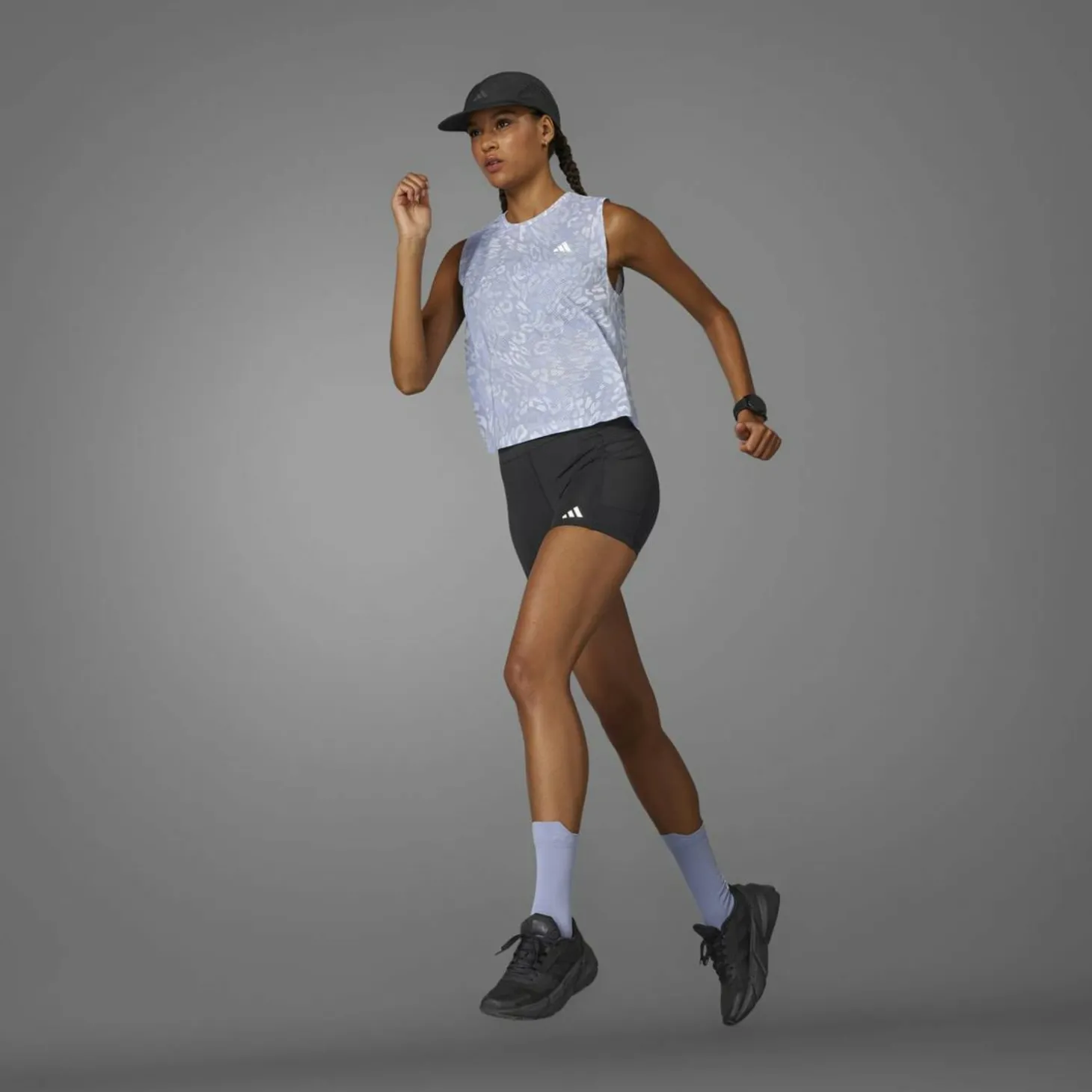 Own the Run Climacool 3-Streifen Damen T-Shirt