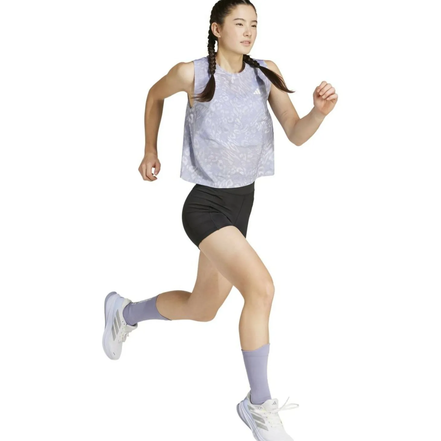 Own the Run Climacool 3-Streifen Damen T-Shirt