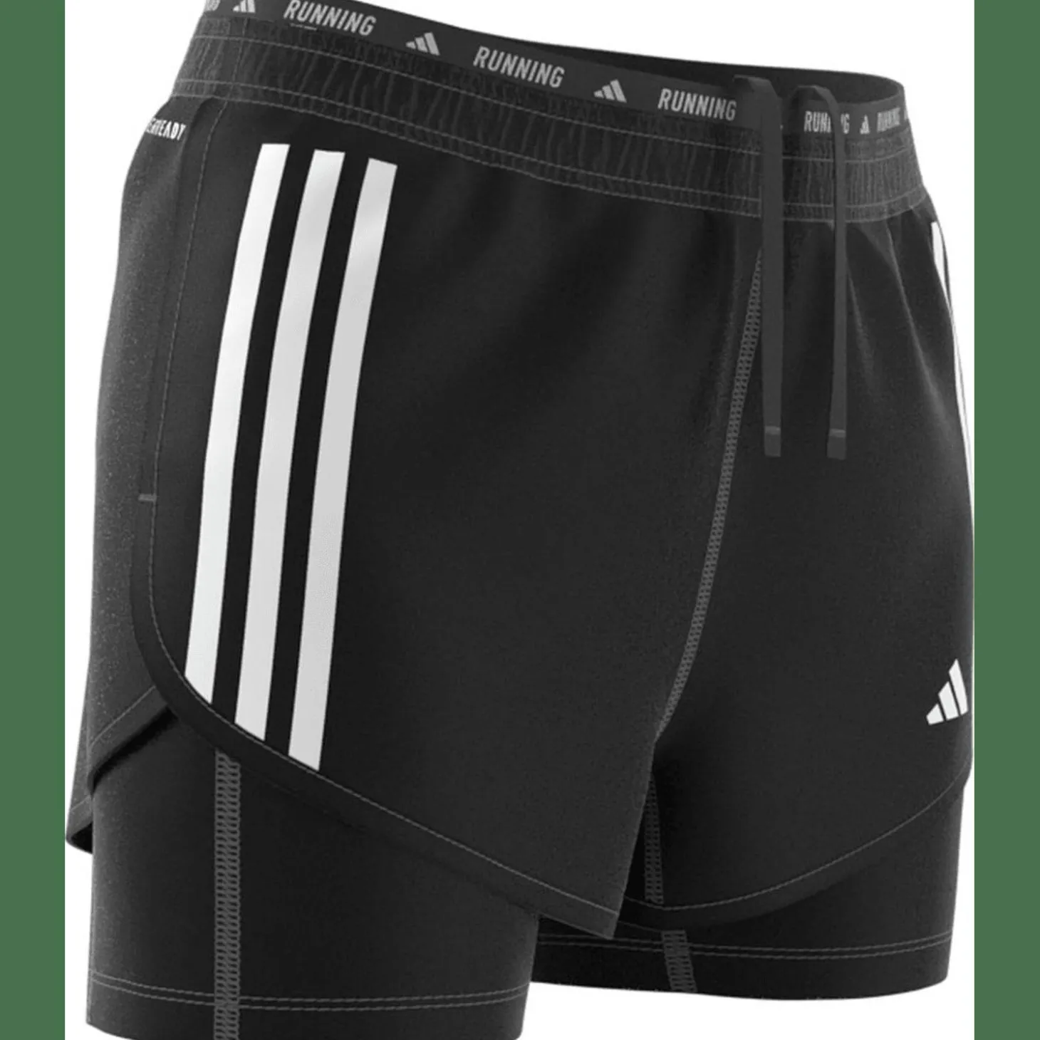 Own the Run 3-Streifen 2-in-1 Damen Shorts