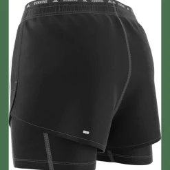 Own the Run 3-Streifen 2-in-1 Damen Shorts