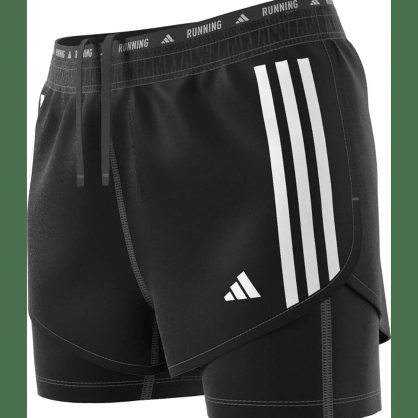 Own the Run 3-Streifen 2-in-1 Damen Shorts
