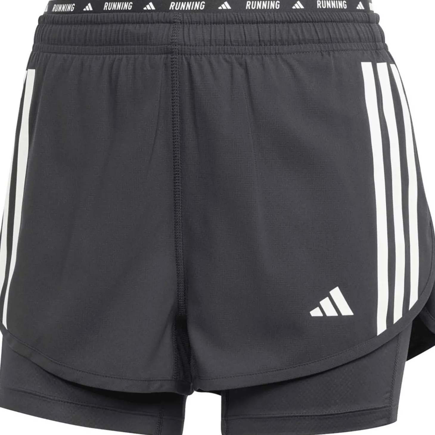 Own the Run 3-Streifen 2-in-1 Damen Shorts