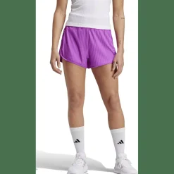 Pacer All Gym Seasonal Rib High-Rise Tonal 3-Streifen Damen Shorts