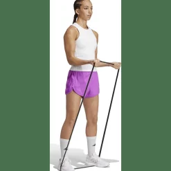 Pacer All Gym Seasonal Rib High-Rise Tonal 3-Streifen Damen Shorts