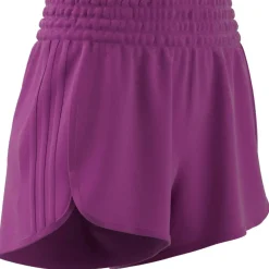 Pacer All Gym Seasonal Rib High-Rise Tonal 3-Streifen Damen Shorts