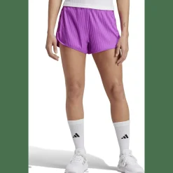 Pacer All Gym Seasonal Rib High-Rise Tonal 3-Streifen Damen Shorts