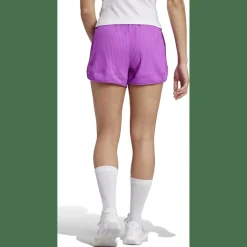 Pacer All Gym Seasonal Rib High-Rise Tonal 3-Streifen Damen Shorts