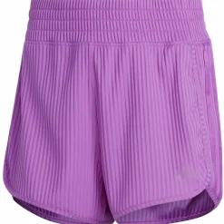 Pacer All Gym Seasonal Rib High-Rise Tonal 3-Streifen Damen Shorts
