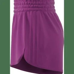 Pacer All Gym Seasonal Rib High-Rise Tonal 3-Streifen Damen Shorts