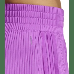 Pacer All Gym Seasonal Rib High-Rise Tonal 3-Streifen Damen Shorts