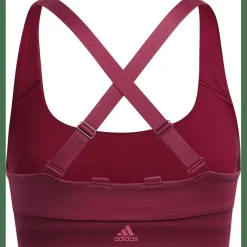 Powerimpact Training Medium-Support Logo Sport-BH Damen Sport-BH