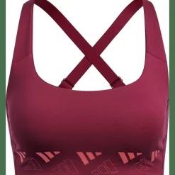 Powerimpact Training Medium-Support Logo Sport-BH Damen Sport-BH