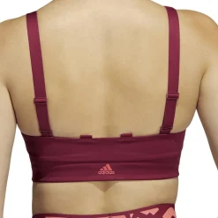 Powerimpact Training Medium-Support Logo Sport-BH Damen Sport-BH