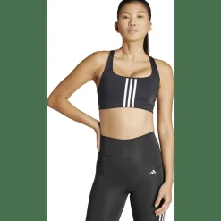 Powerimpact Training Medium-Support 3-Streifen Sport-BH Damen Sport-BH