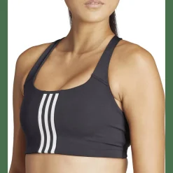 Powerimpact Training Medium-Support 3-Streifen Sport-BH Damen Sport-BH