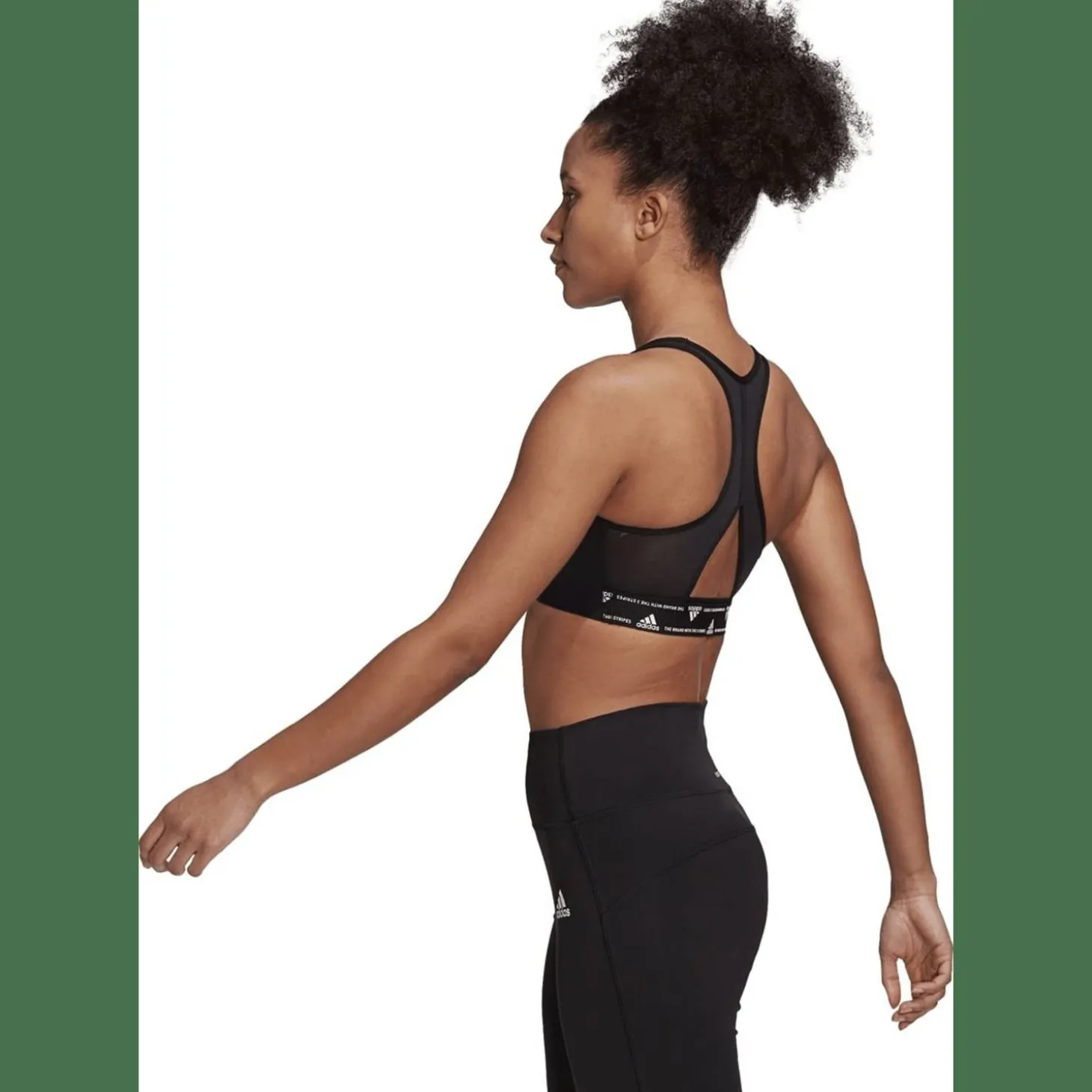 Powerreact Training Medium-Support Sport-BH Damen Sport-BH
