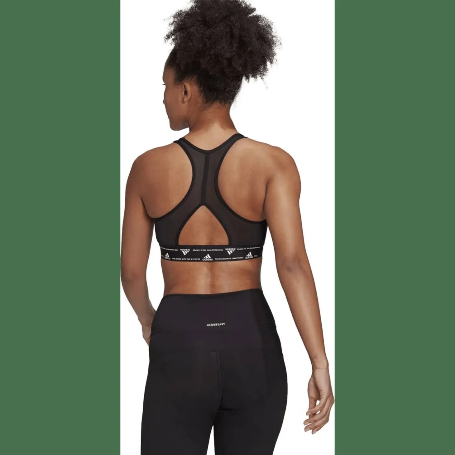 Powerreact Training Medium-Support Sport-BH Damen Sport-BH