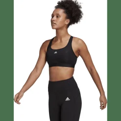 Powerreact Training Medium-Support Sport-BH Damen Sport-BH