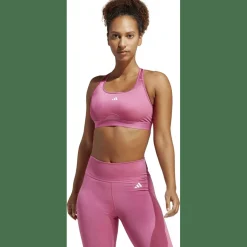 Powerreact Training Medium-Support Sport-BH Damen Sport-BH