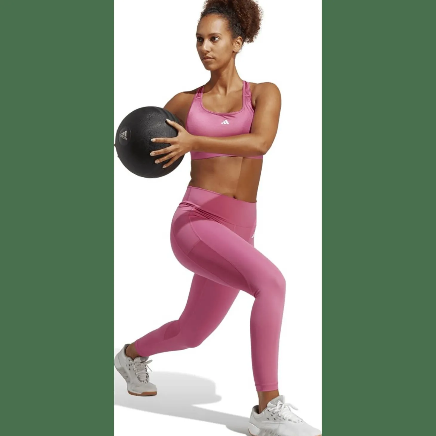 Powerreact Training Medium-Support Sport-BH Damen Sport-BH