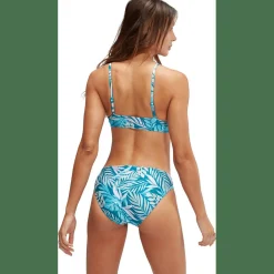 Printed Adjustable Thinstrap Damen Schwimmanzug