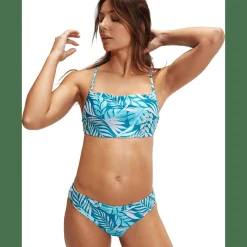 Printed Adjustable Thinstrap Damen Schwimmanzug
