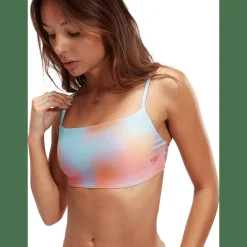 Printed Adjustable Thinstrap Damen Schwimmanzug