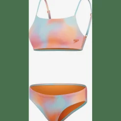 Printed Adjustable Thinstrap Damen Schwimmanzug