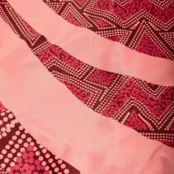 Printed Deep U-Back Damen Badeanzug