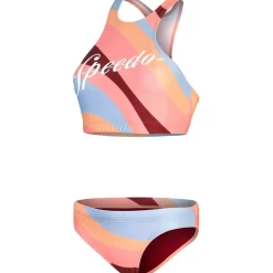 Printed Logo Volley 2 Piece Damen Badeanzug