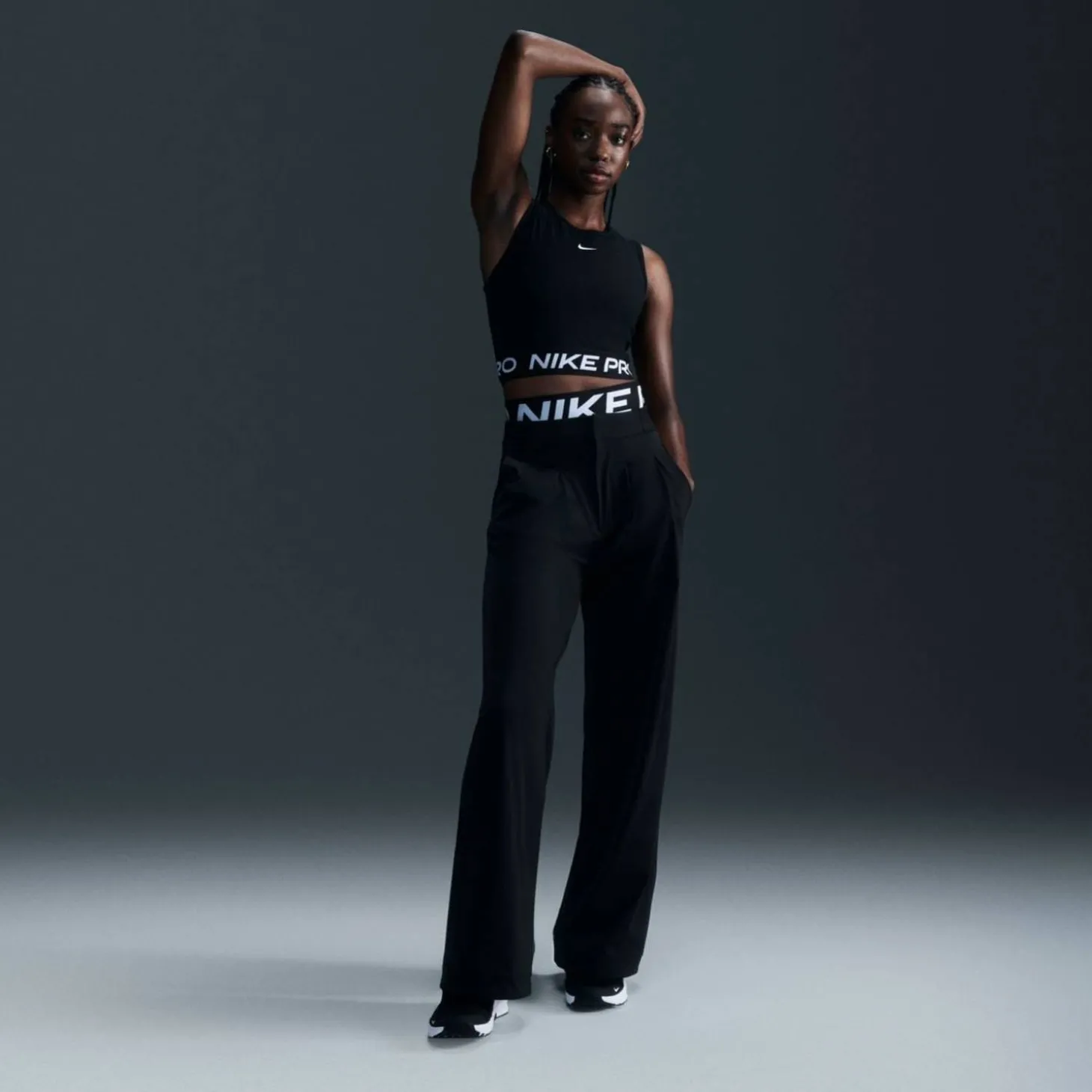 Pro Dri-Fit Cropped Damen T-Shirt