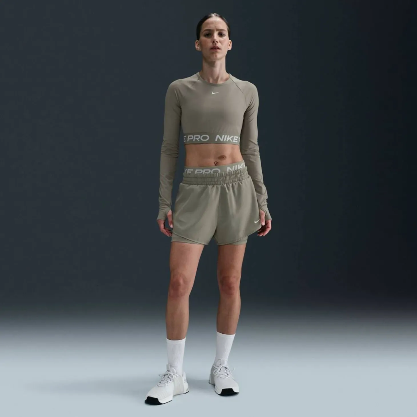 Pro Dri-Fit 2-in-1 Damen Shorts