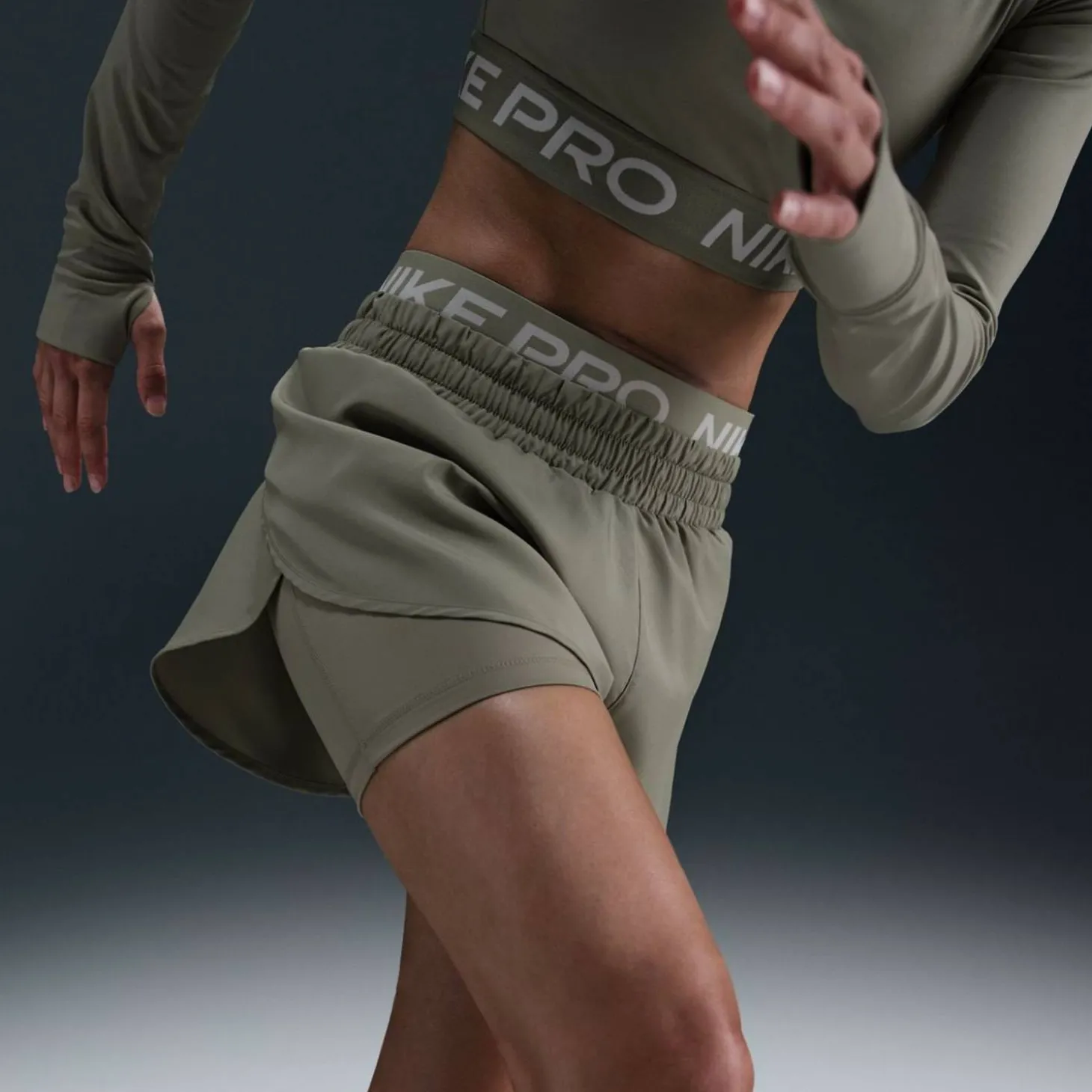 Pro Dri-Fit 2-in-1 Damen Shorts