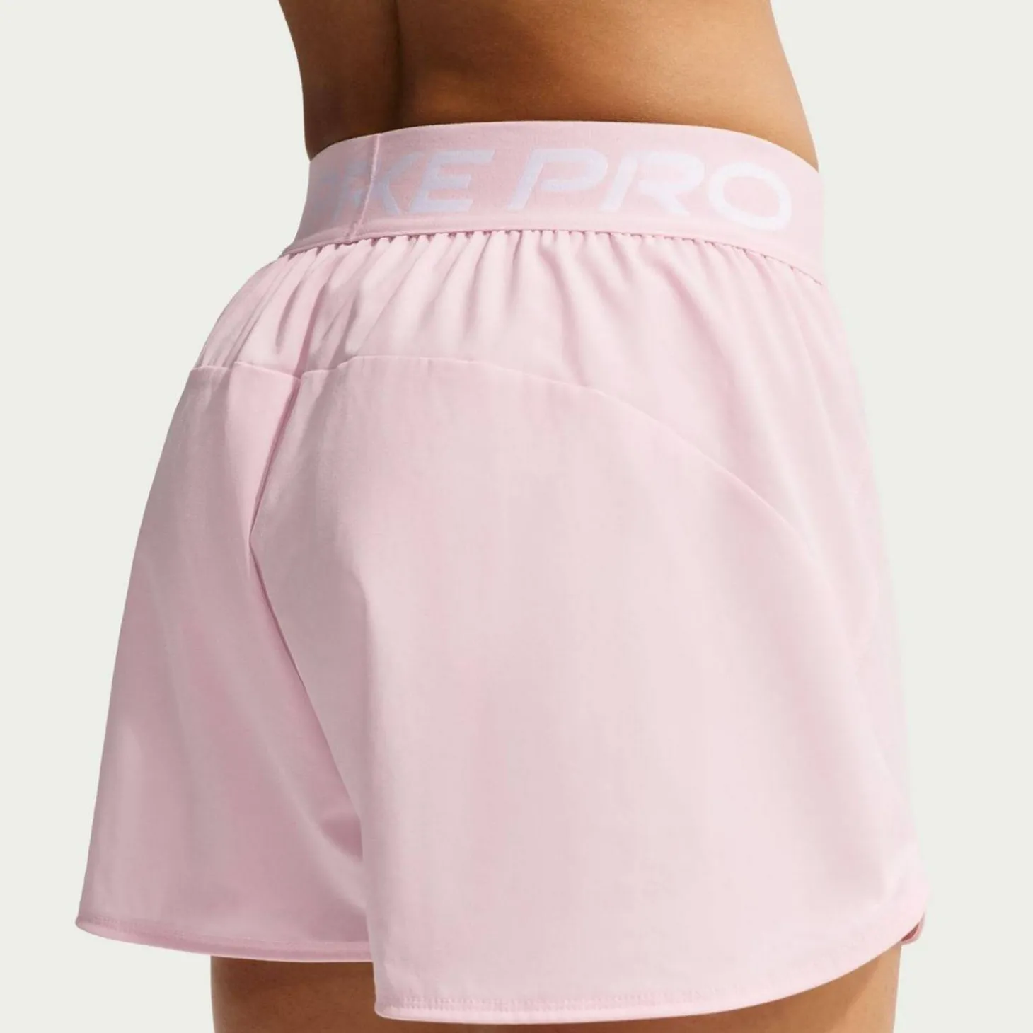 Pro Dri-Fit Mid-Rise-Lined 3" Woven Damen Shorts
