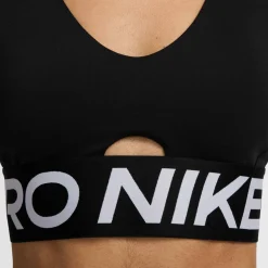 Pro Indy Plunge Medium-Support Padded Damen T-Shirt