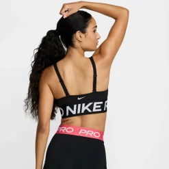 Pro Indy Plunge Medium-Support Padded Damen T-Shirt
