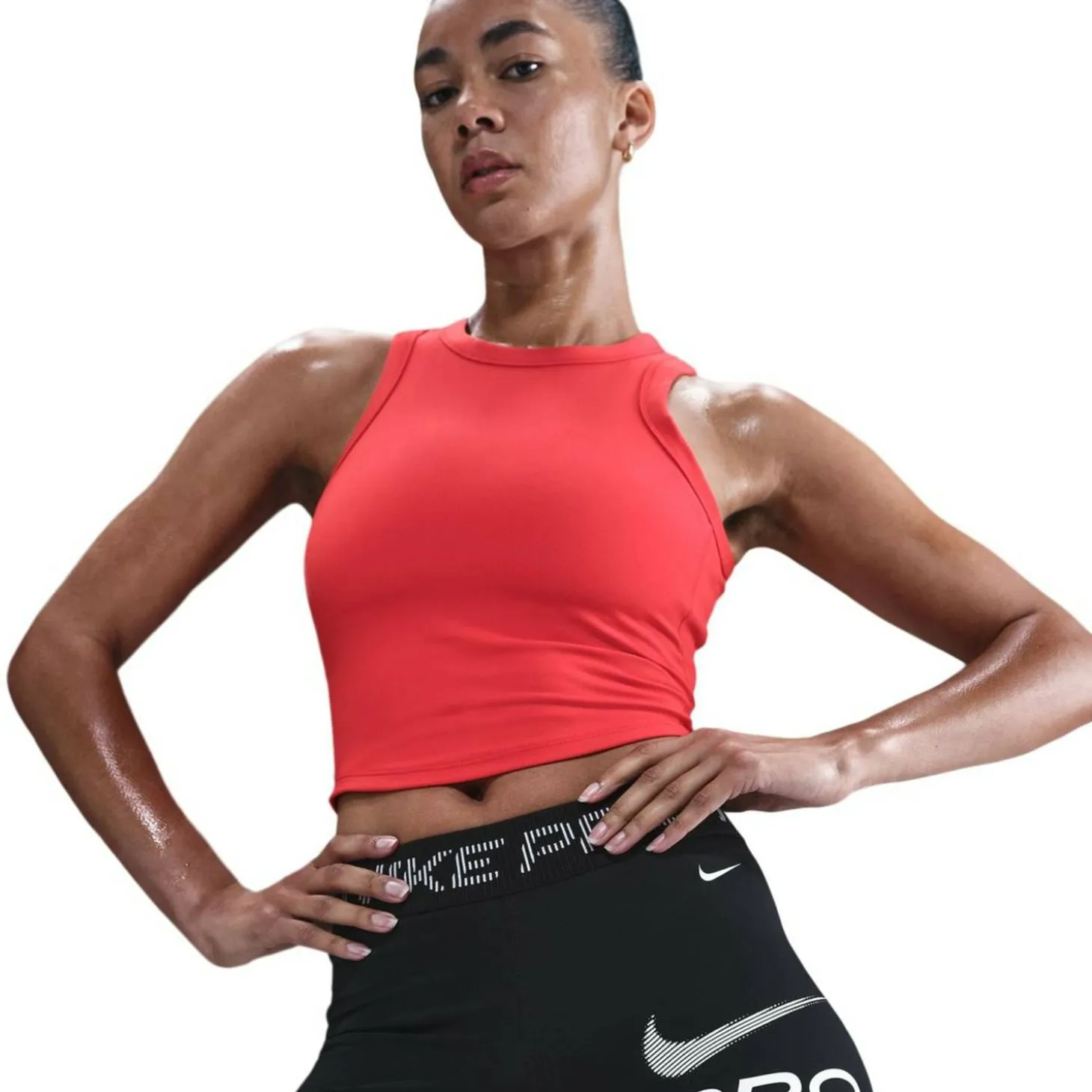Pro Mid-Rise 3" Biker Damen Tights