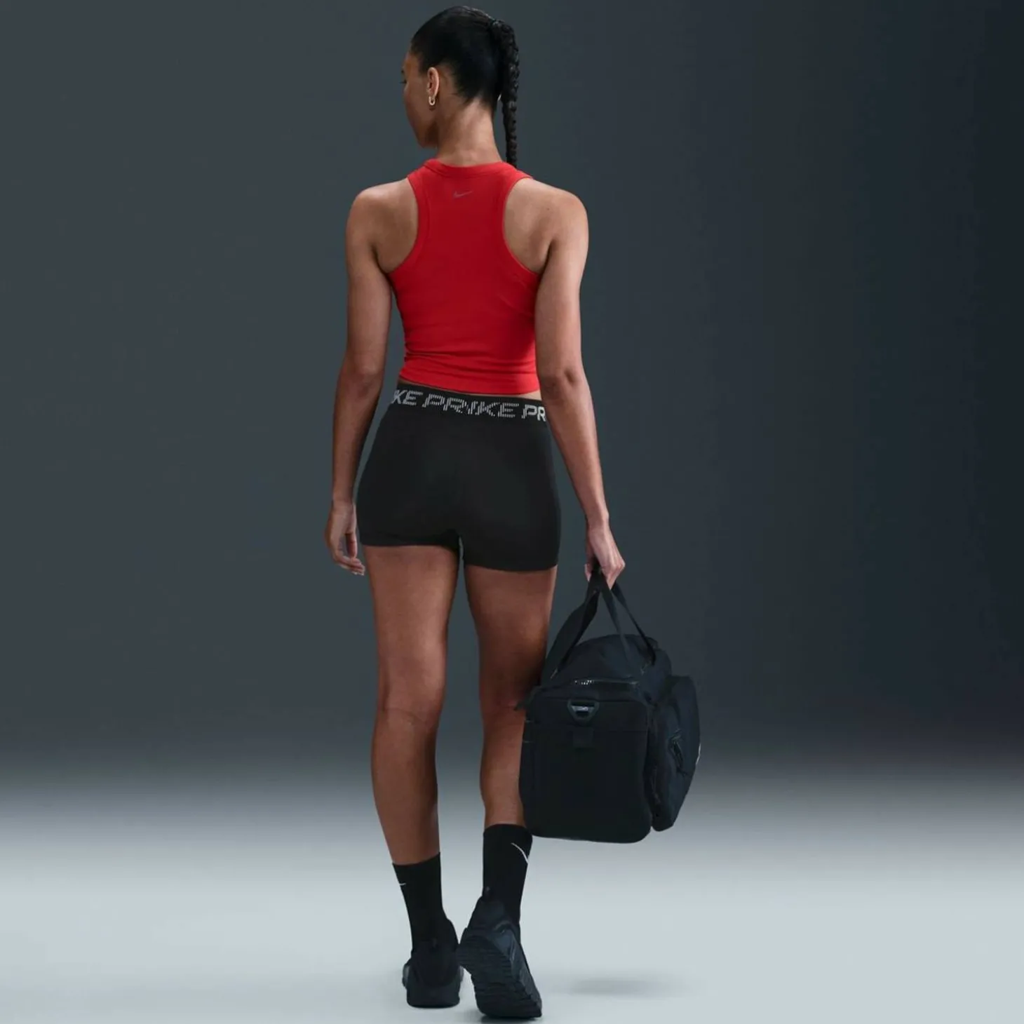 Pro Mid-Rise 3" Biker Damen Tights