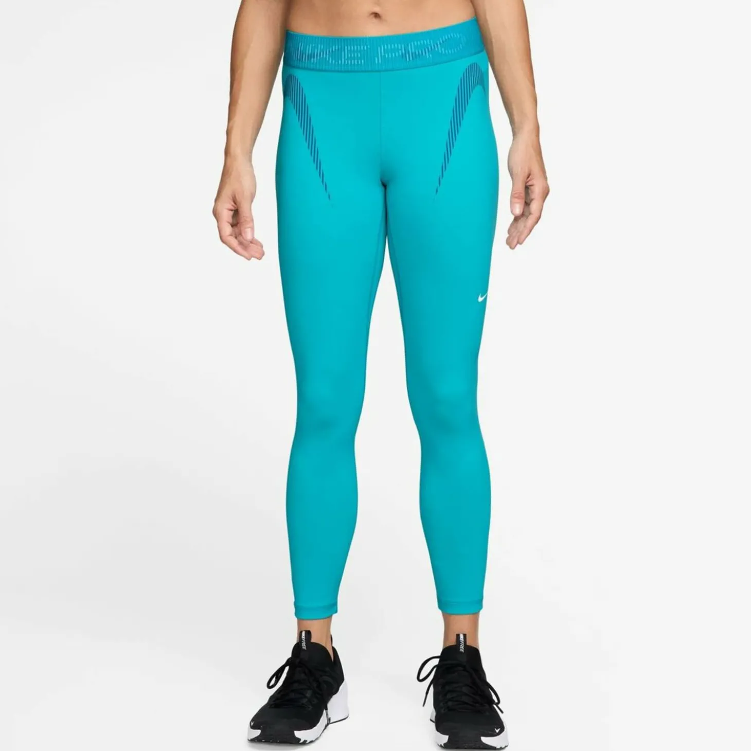 Pro Mid-Rise 7/8 Graphic Damen Tights