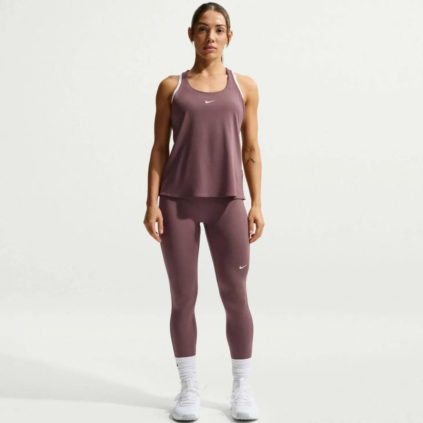 Pro Mid-Rise Full-Length Damen Tights