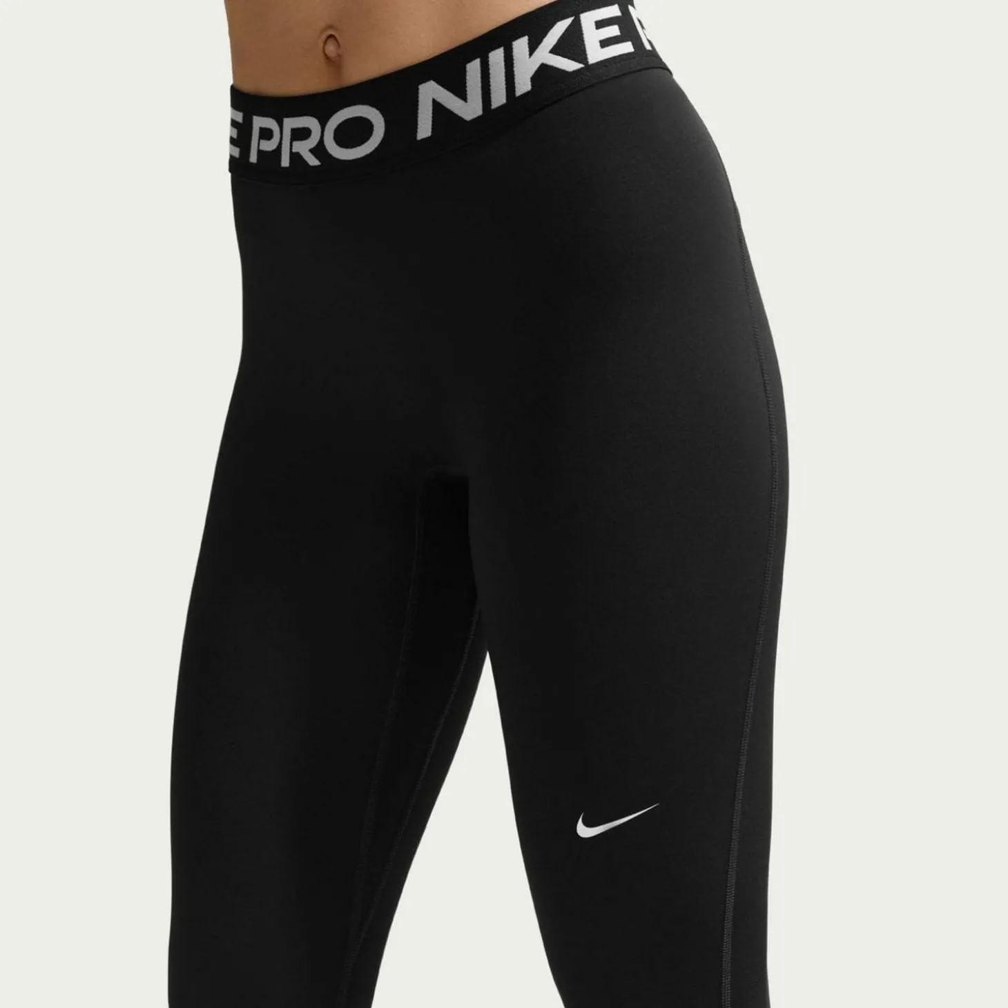 Pro Mid-Rise Full-Length Damen Tights