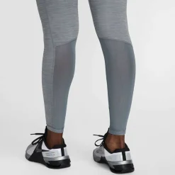 Pro Mid-Rise Mesh-Paneled Damen Tights