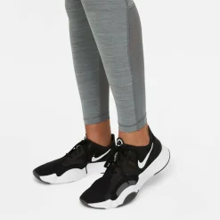 Pro Mid-Rise Mesh-Paneled Damen Tights